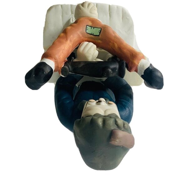 Lefton Grandma Sewing Figurine Humorous Craft Room Decor VTG 50s Kitsch Gift - Picture 9 of 12